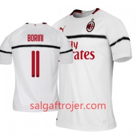 AC Milan Fodboldtrøjer Fabio Borini 11 Udebanesæt 2018/19 Kort ærmer